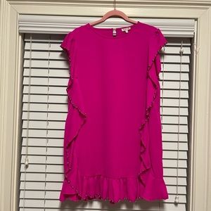 Boutique Pink Studded Dress